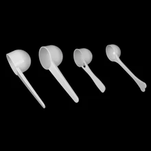 2019NEW 10PCS 1/3/5/10g Plastic Measuring Spoons Coffee Protein Milk Powder Scoop Kitchen Measuring Tools