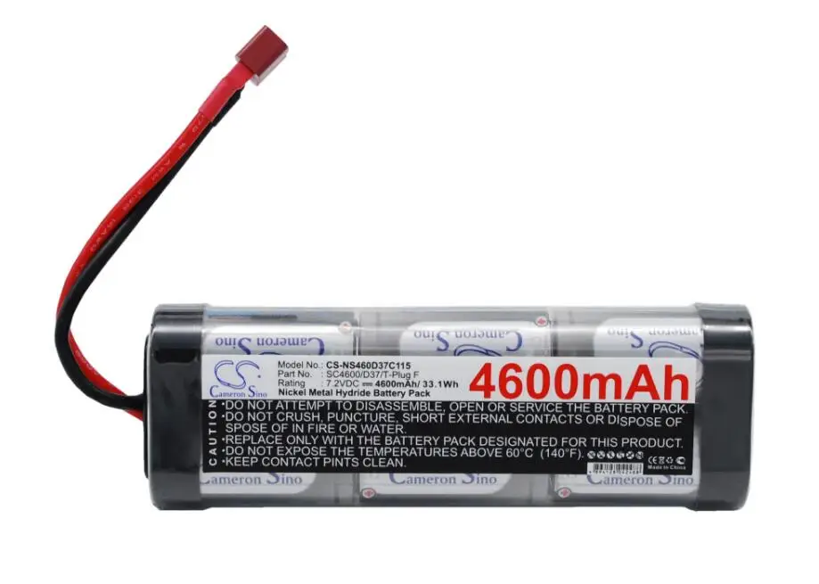 

Cameron Sino 4600mah battery for RC CS-NS460D37C115 batteries