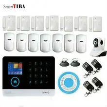 SmartYIBA Wireless Wifi WCDMA 3G Home Security Burglar Alarm System Video IP Camera Russian Spanish French