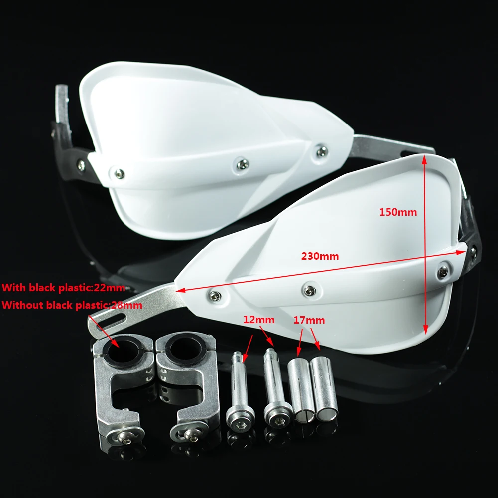

Motorcycle Motorcross Dirt Bikes Handlebar Handguards Fit EXC CRF YZF KXF K TM 7/8" 22mm Or 1-1/8 28mm Fat Bar