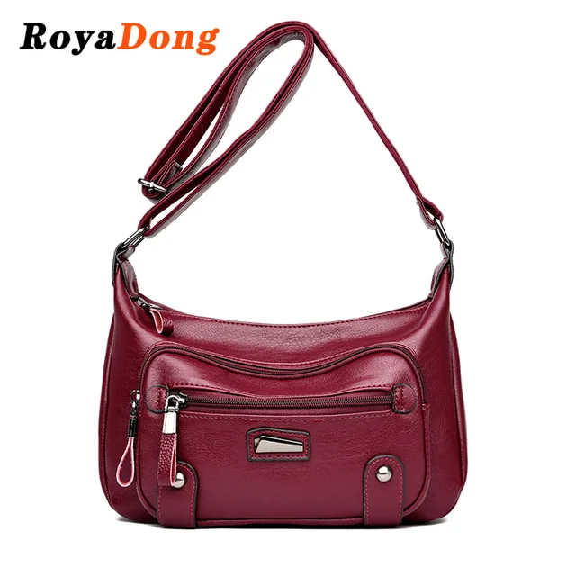 Royadong Brand Luxury Women Shoulder Bags Soft Leather Royadong Brand Luxury Women Shoulder Bags Soft Leather Messenger Bag Las Crossbody Hobos Handbags