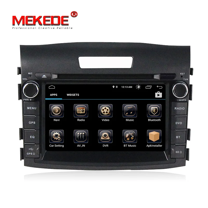 MEKEDE 2din Android 8,1 автомобильный DVD мультимедийный плеер для honda CRV 2012- с wifi BT Радио gps навигация