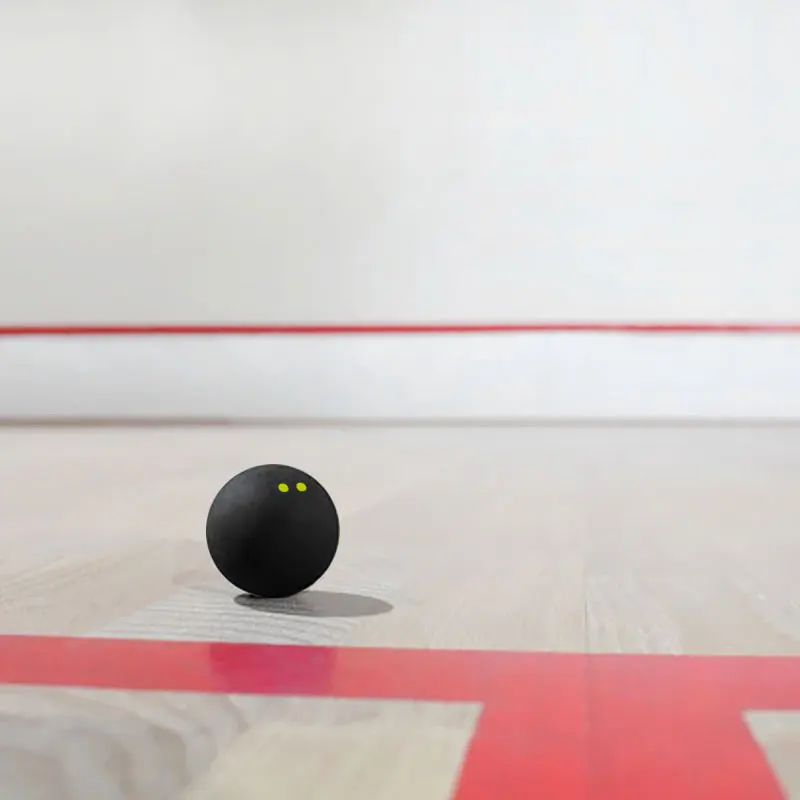 Соревновательный сквош мяч с желтыми точками низкоскоростные официальные спортивные мячи