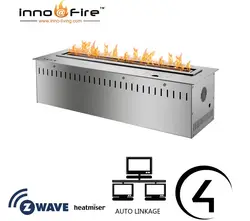 Inno living fire 30 дюймов этаноловая каминная горелка с Wi-Fi управлением