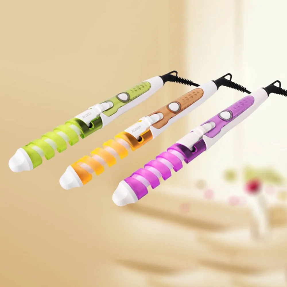 

Anti-scald Curl Electric Ceramic Hair Curler Hair Rollers Curling Iron Wand PTC Heating Element Fast Heating Long Life
