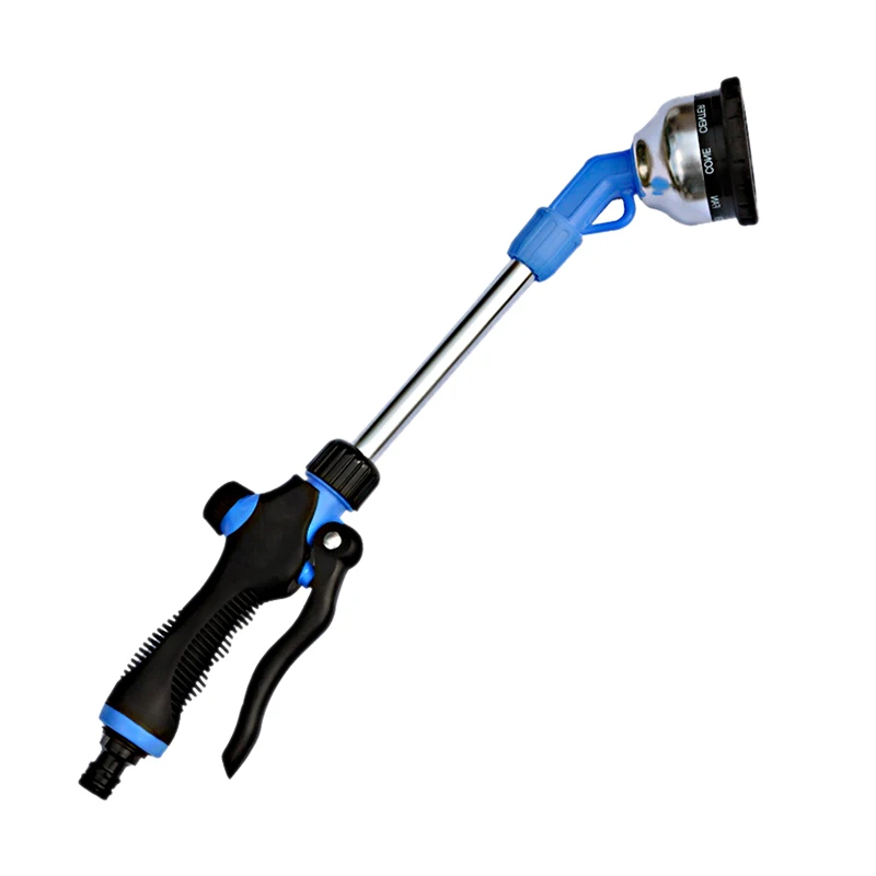 

Nine-Function Long Rod Sprinkler Garden Irrigation Watering Car Wash Jet Cleaning Tool