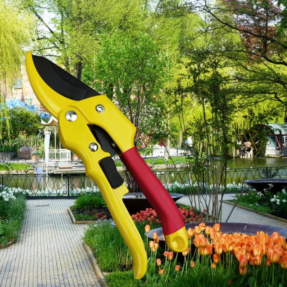 

2018 High Quality Newest Garden Tools Carbon Steel Pruning Shear Gardening Tree Flower Pruner Cutting Tool