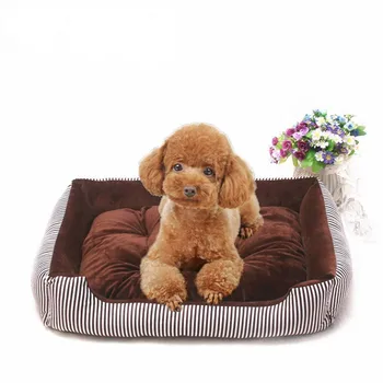 

Fashion Pet Bed Simpel Cute Stripes Keep Warm Small Pet House for Small and Medium Dog and Cat Pet Supplie Accessories Hot Sale