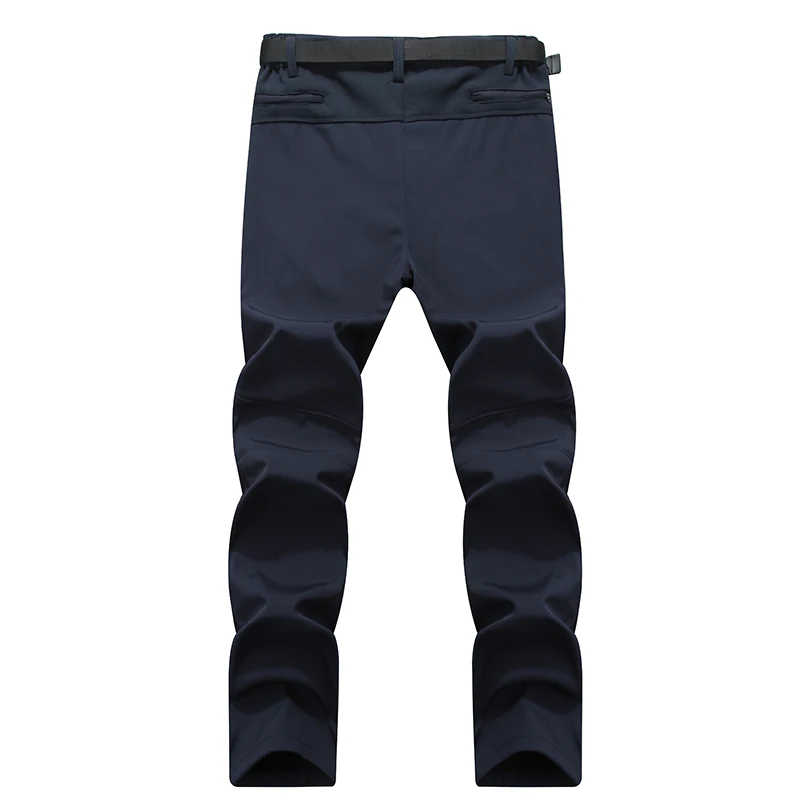 Mountainskin de los hombres de invierno de lana polar Softshell pantalones al aire libre de deportes térmica marca Trekking senderismo escalada esquí pantalones MA071