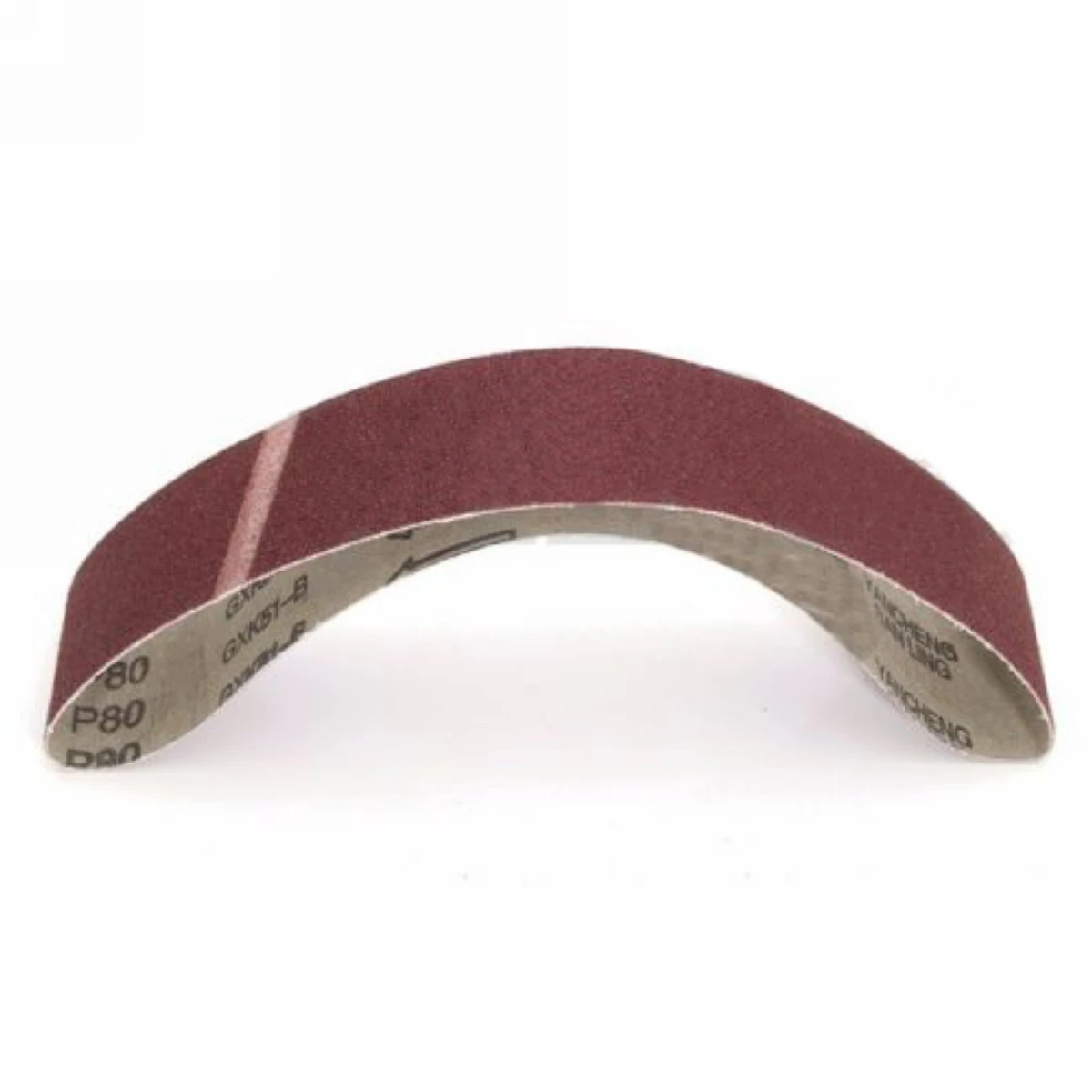 DWZ 20PCS 50 x 686mm Sanding Belts Mixed Grade 40 60 80 120 Grit Oxide Sander Coarse