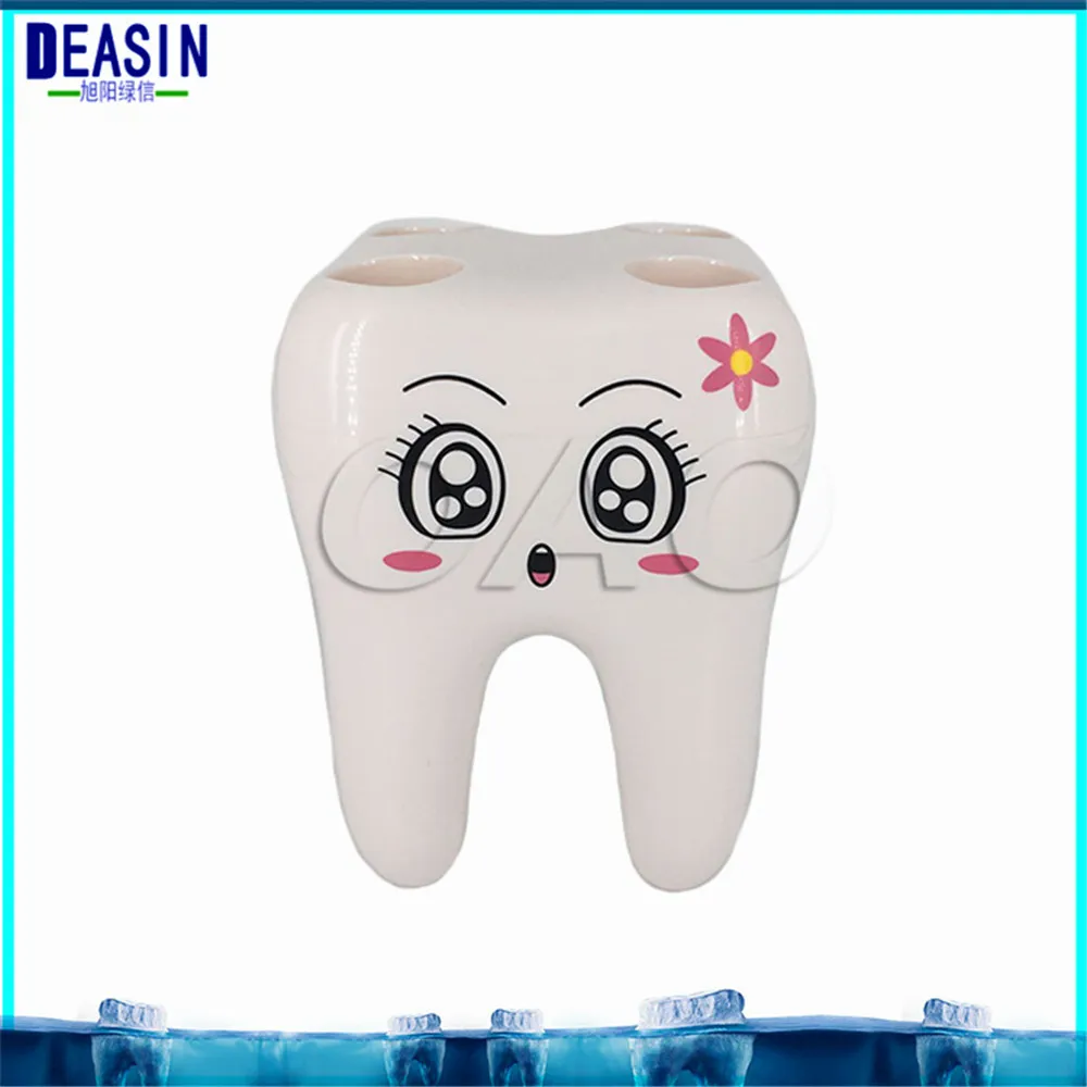 Caixa de Armazenamento em Forma de Escova de Dentes Escova de Dentes Decorações de Quatro Cremalheira Lote Dentes Criativas Furos Dental Dente Presente pc - 4 6 High Quality Beleza e saúde