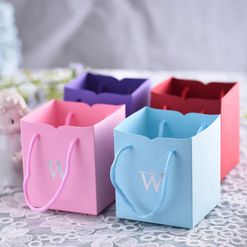 50PCS wedding packing gift bag European wedding candy boxes bag gift