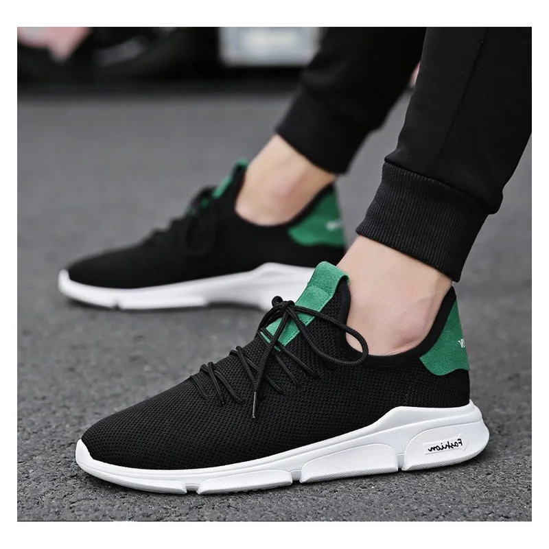 

HEBENDUO Men's Shoes Leisure Shoes Spring 2019 Air-permeable, Wear-resistant and Skid-resistant Travel Shoes Single Shoes