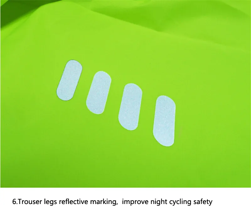 EEDA мужские спортивные Светоотражающие дышащие велосипедные дождевики штаны для