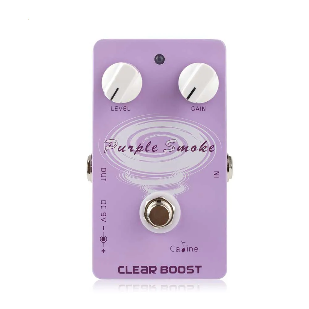 

Caline Clear Boost Clean Booster Guitar Pedal Booster Effects Pedal Boost Dynamic Output Enhance Presence Free Shipping CP-22
