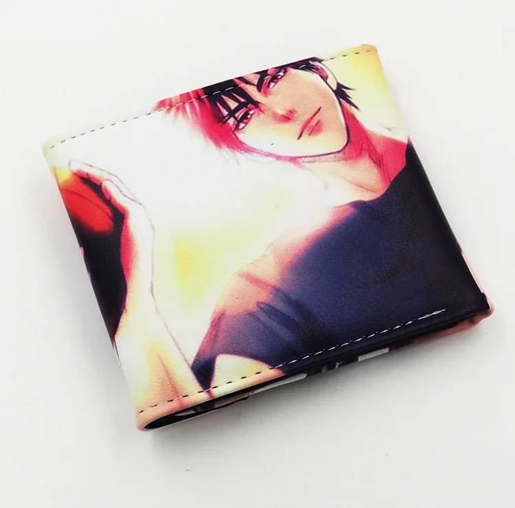 Японский Аниме Kuroko no Basket Sunspot Basketball Tetsuya Kagami Taiga PU короткий кошелек с красочным