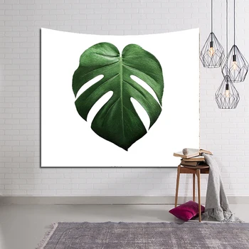 

Plant printed Wall hanging blanket tapestry beach throw towel home decorative simply pattern supersoft tapestries