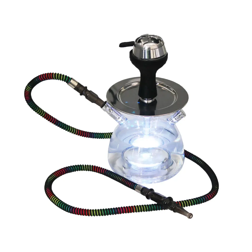 1 шт. новый дизайн набор круглых акриловых кальянов niewe Collectie Narghile Shisha с выдвижным