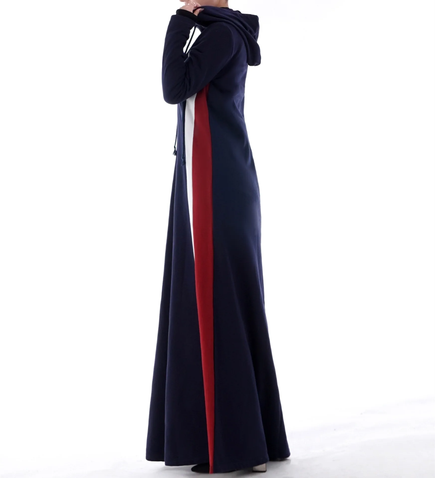 Женское кимоно Abaya мусульманское платье с капюшоном в Дубае Турецкая Турция