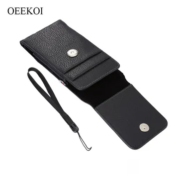 

OEEKOI Lichee Pattern Card Slots Holder Pouch Case for bq Aquaris C/E5s/U/U Plus/X5/M5/5/E5 4G/E5 HD/X5 Plus