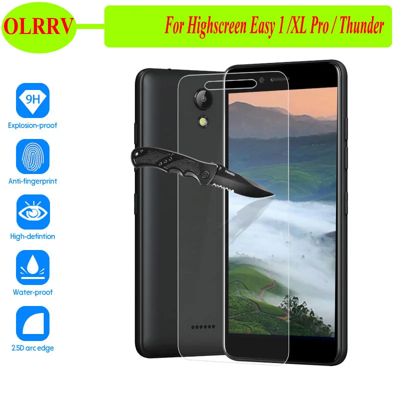 Закаленное стекло для экрана высокого качества Easy 1 XL Pro Передняя пленка Защитное