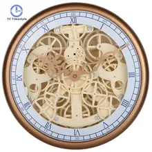 Настенные часы Perspective механические часы Ретро прикроватные персональные настенные часы современный дизайн домашний декор