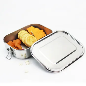 

Japanese Large Size 1400ML Lunch Box Leak-Proof Stainless Steel Bento Box Students Portable Picnic School Food Container Box