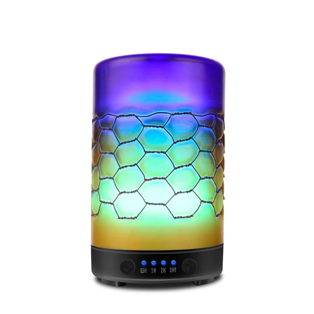 

Essential oil diffuser Irregular Polygon Pattern Fogger Waterless Auto-Off Ultrasonic mist maker humidifier steam diffuser Home