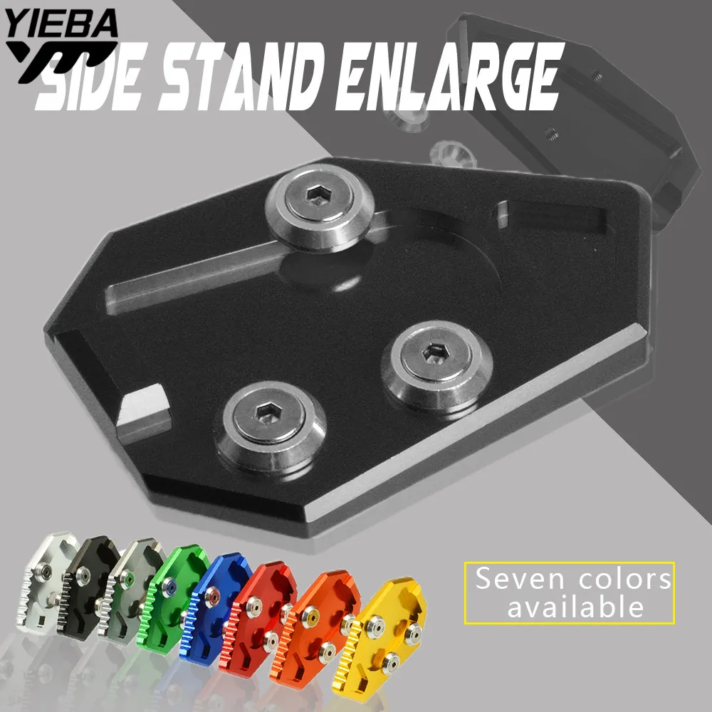 Motorcycle Bike CNC Kickstand Side Stand Plate Pad Enlarge Extension FOR HONDA CBR1000R CBR 1000 R CBR1000R CBR 1000R 2008-2015