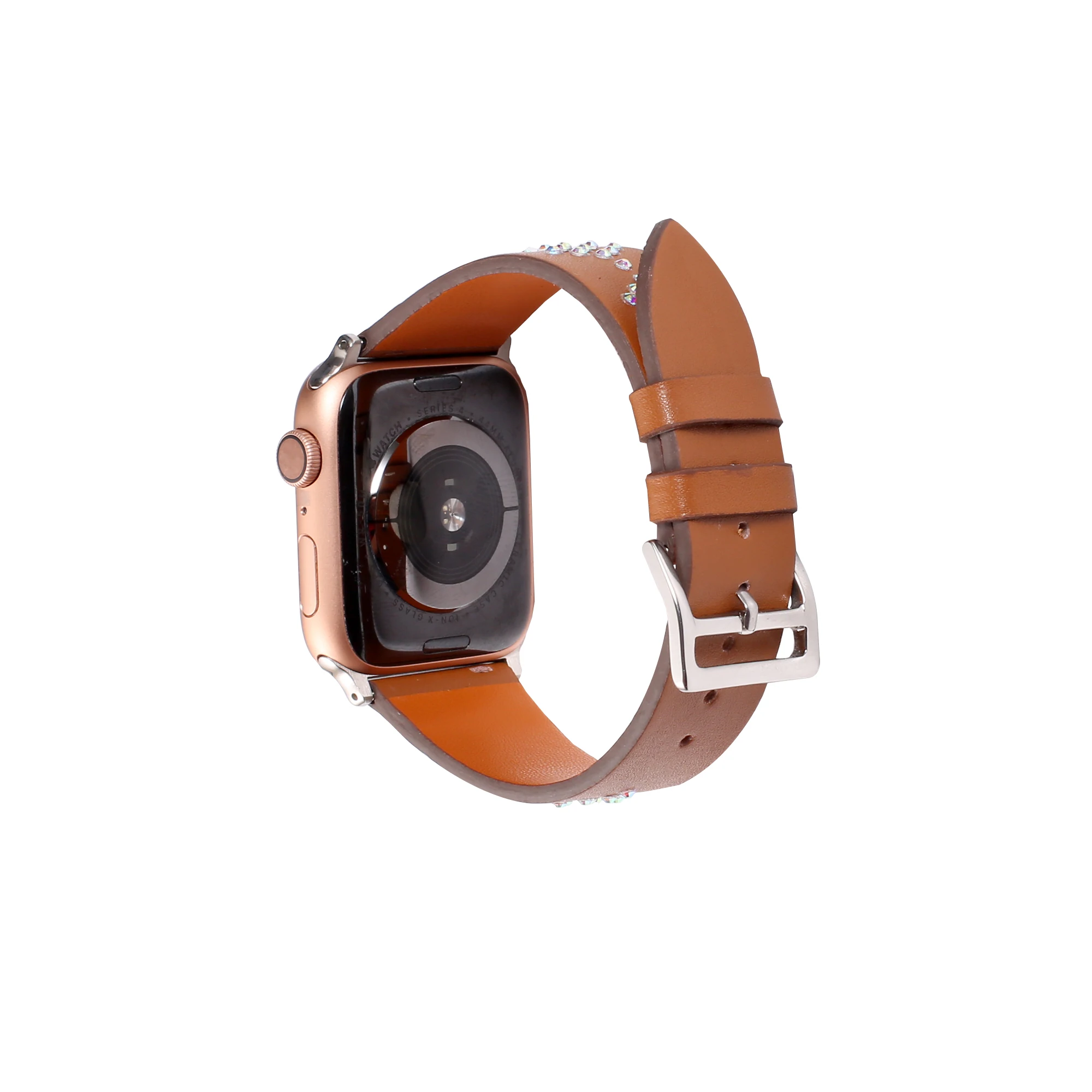 Для женщин часы Для мужчин, мужские часы из натуральной кожи женские ремешок для наручных часов, ремешок для Apple Watch серии 4/3/2/1 38 мм 40 мм 42 44 мм