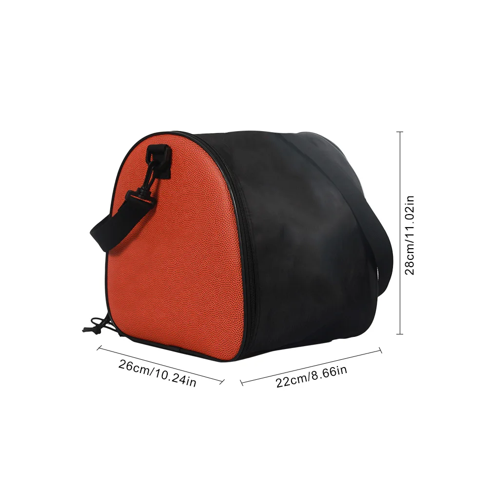 Портативный шарообразный плечо спортивная сумка съемный регулируемый плечевой ремень баскетбол футбол волейбол хорошее качество