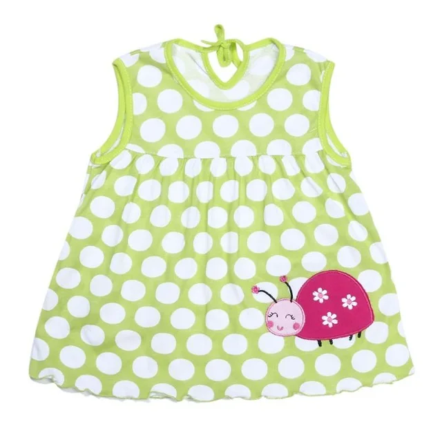 Летнее детское платье красивая модная одежда для девочек для новорожденных Принцесса платья трапециевидной формы из хлопка детская одежда из мягкой ткани детская одежда, платье - Цвет: a15