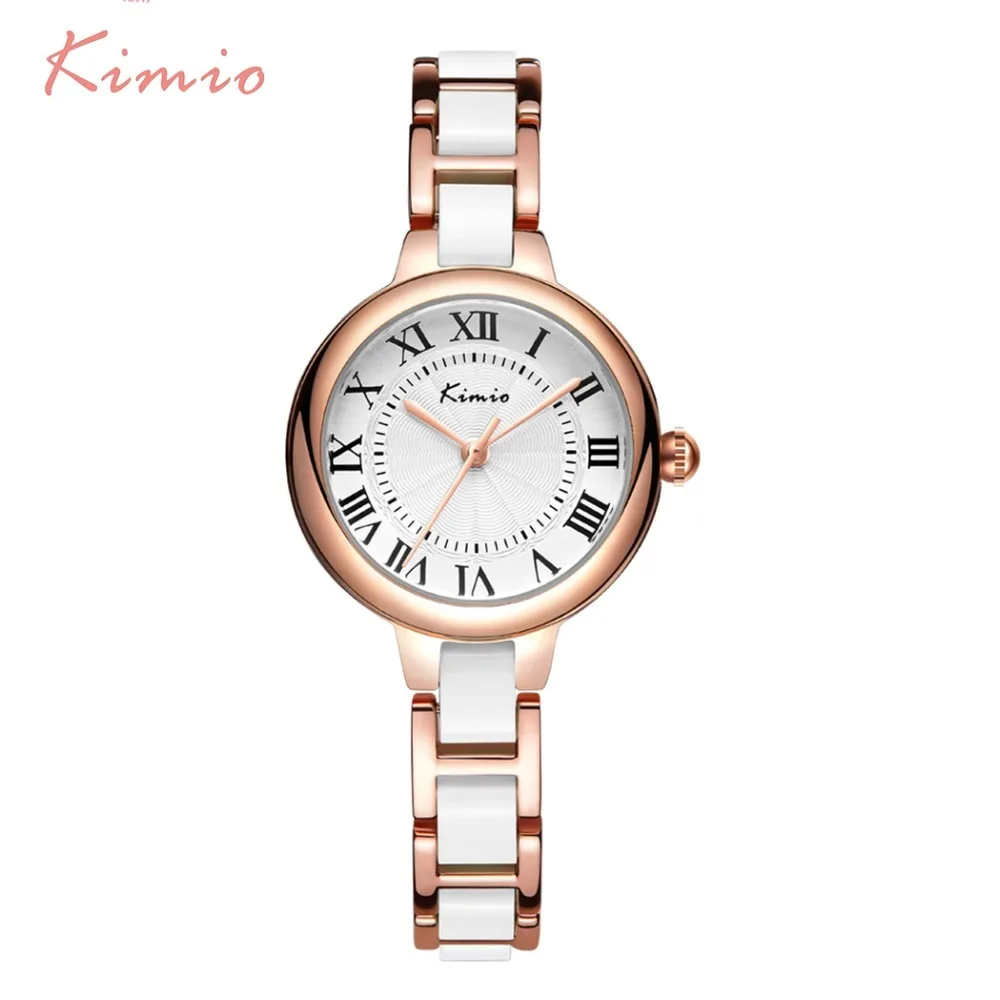KIMIO Retro Watch For Women Clock Roman Numerals Color Band Rose Gold Bracelet Women's Watches Brand Luxury Fashion Ladies Watch KIMIO Retro Watch For Women Clock Roman Numerals Color Band Rose Gold Bracelet Women's Watches Brand Luxury Fashion Ladies Watch