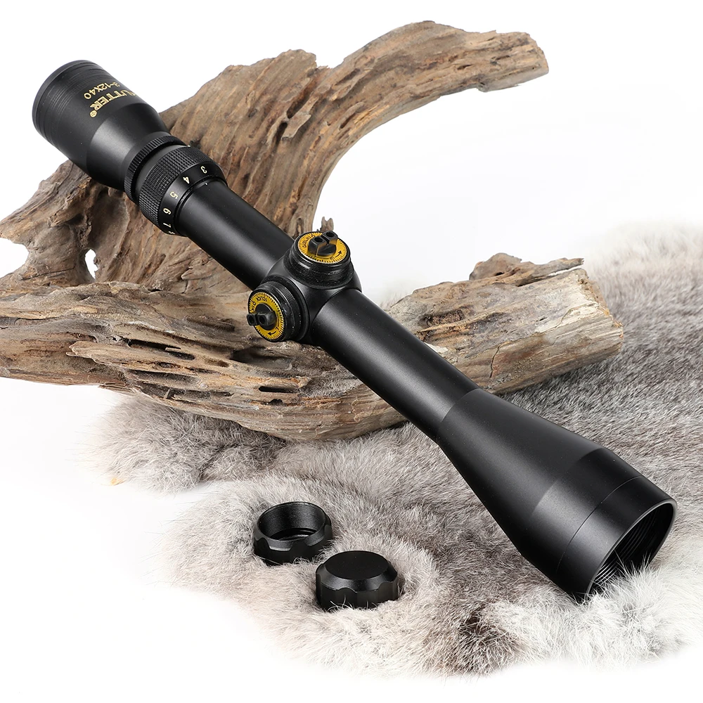 

Hunting Riflescope SUTTER 3-12X40 Gold Edition Tactical Optical Sights Mil Dot with11mm / 20mm Rings Rifle Scope for Air Gun