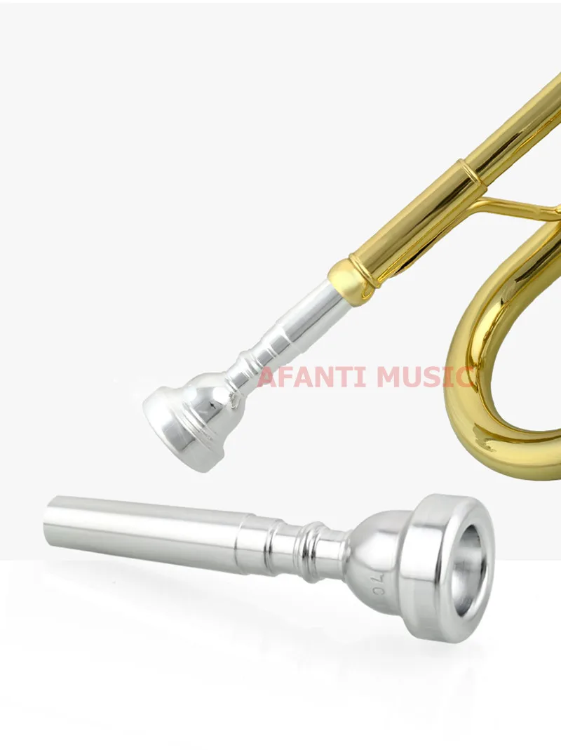 Afanti музыка Bb тон бас корпус позолоченная труба с лаковым покрытием(ATP-107