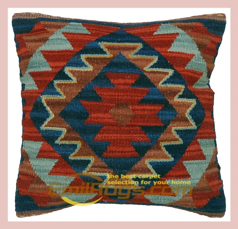 

Square Pillow Cover Cushion Case Toss Pillow Various Flower Decorative Handmade Woven Klicusyg28