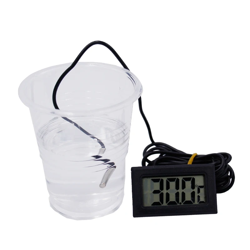 Цифровой ЖК-датчик для холодильника Морозильник Термометр Температура термограф метр зонд 2 м тестер для аквариума Скидка 40