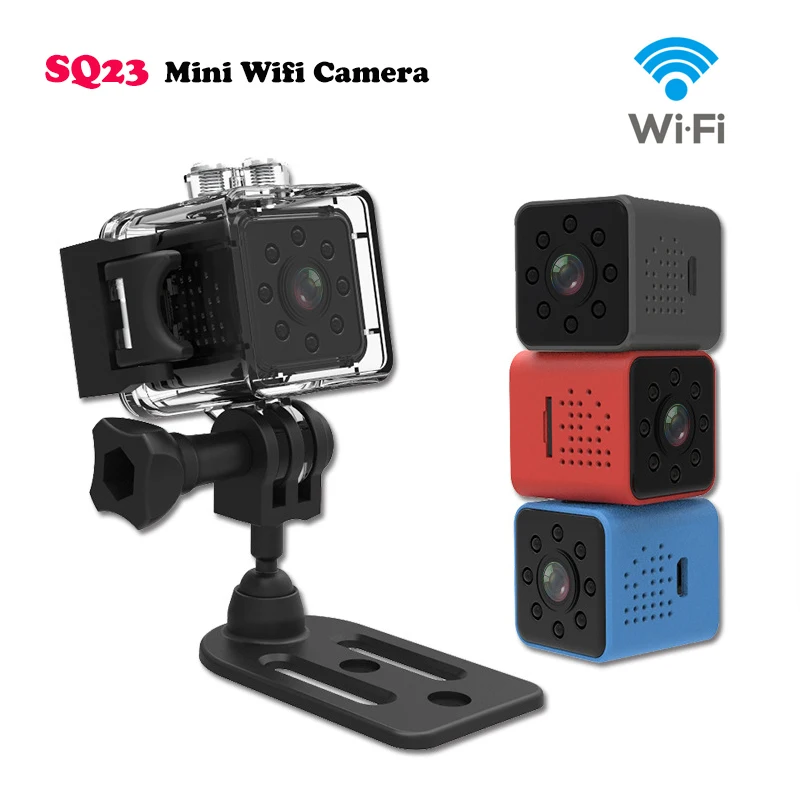 Новая мини-камера SQ23 Wi-Fi 1080P HD видео датчик ночного видения Водонепроницаемая