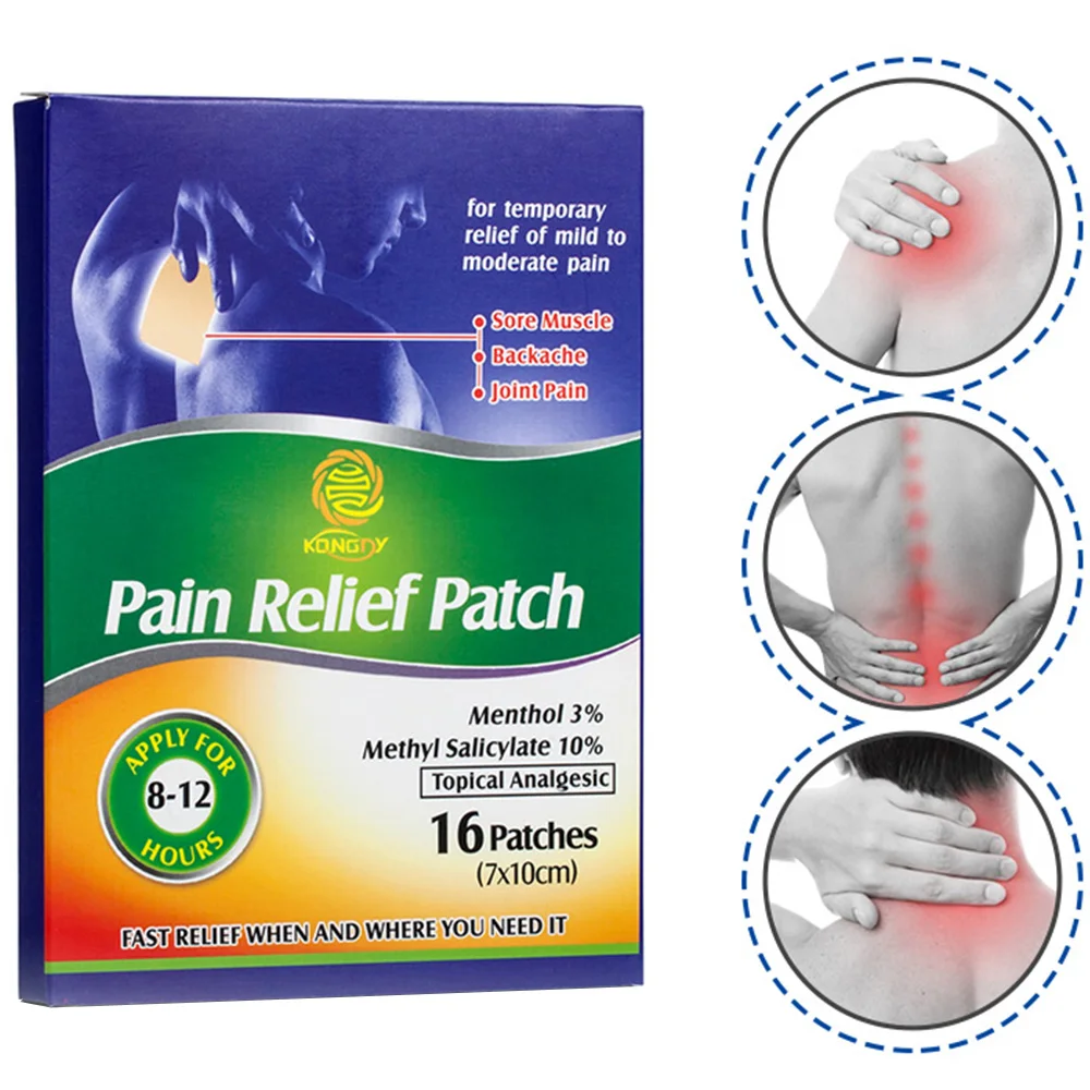 KONGDY 16 Pieces Pain Relief Patch 7*10 CM Chinese Medical Back/Muscle