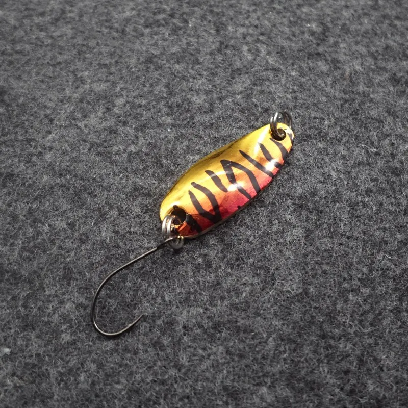2.5g spoon fishing lure isca artificial metal bait swimbait trout lure fishing spinner blade lure