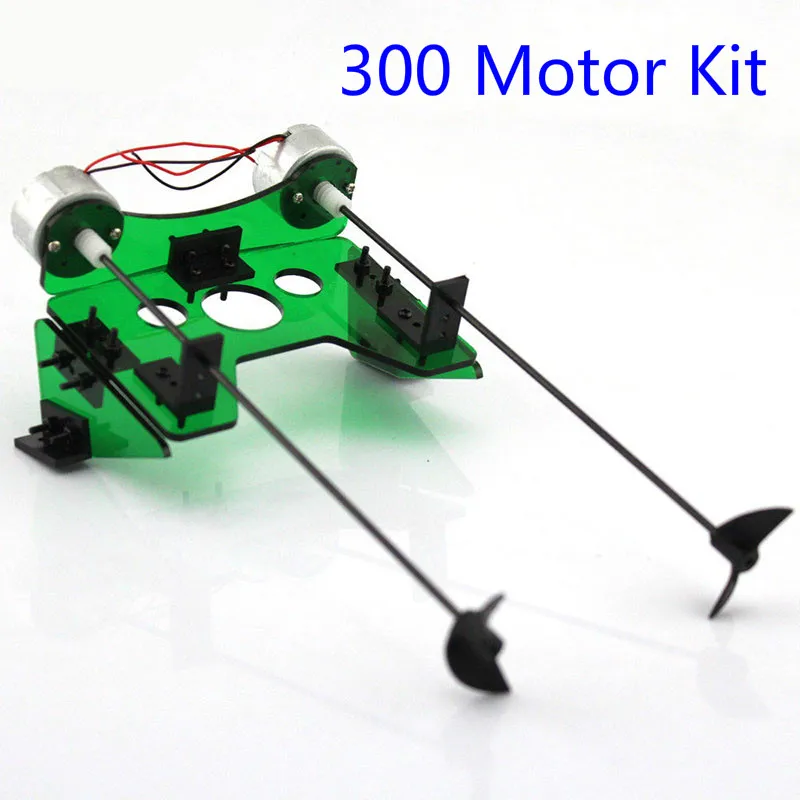 

1Set Double Motor Power Kit Mini 300 Motor+15cm Drive Shaft+CW CCW Two-blade Propellers+Motor Mount for DIY RC Boats Parts