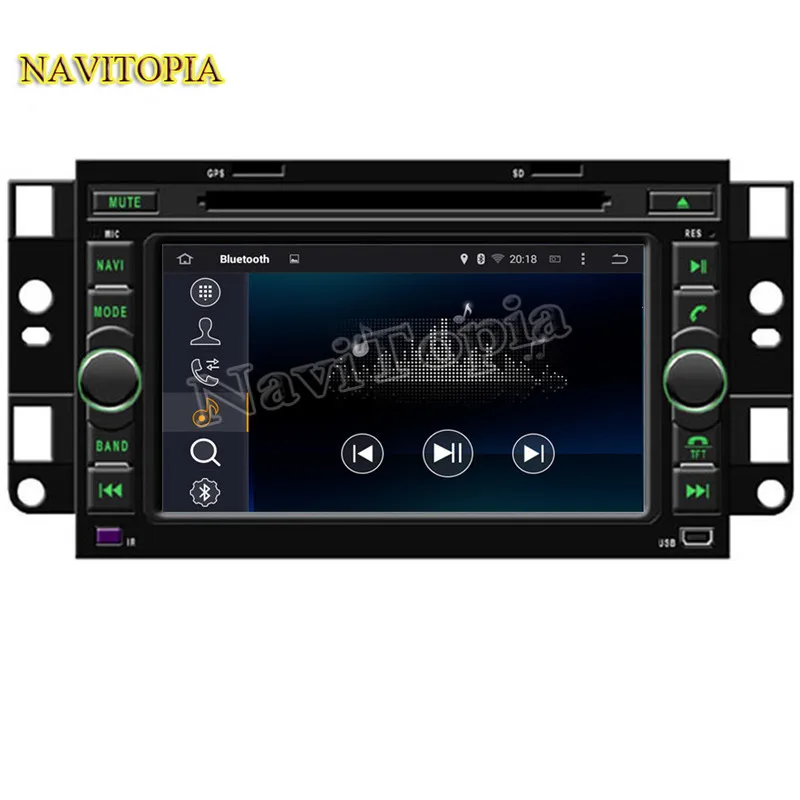 Excellent Octa Core 4G RAM 64G ROM Android 9.0 Car DVD Multimedia Player Auto GPS for Chevrolet Aveo T200 2002-2011 for Daewoo Matiz M250 7