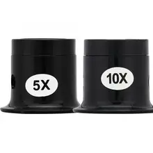 5X 10X профессиональная Ювелирная Лупа с головным креплением инструмент для ремонта ювелирных часов увеличительное стекло, лупа для объектива для часовщика