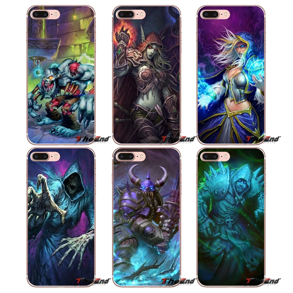 For Sony Xperia Z Z1 Z2 Z3 Z5 compact M2 M4 M5 E3 T3 XA Aqua LG G4 G5 G3 G2 Mini Hearthstone Naxxramus Hero Game Phone Case | Мобильные