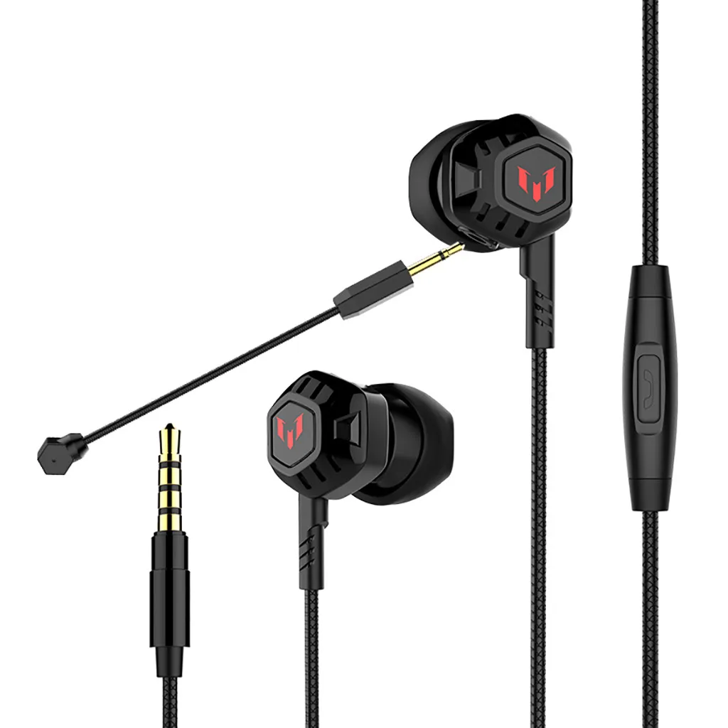 Langsdom Stereo 3.5MM Plug Earphone 360 Surround Sound Field Stereo