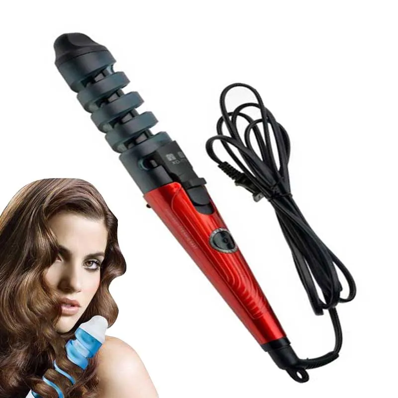 

Hair curler Spiral constant temperature beauty tool not hurt hair plastic hair curling iron Irons Nursing experts FreeShipping