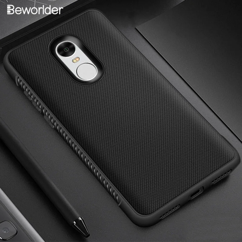 Beworlder Case For Xiaomi Redmi 5 Plus Soft Silicone Cases TPU Anti Slip Back Cover For Xiaomi Redmi Note 5A Prime Case Redmi 5A