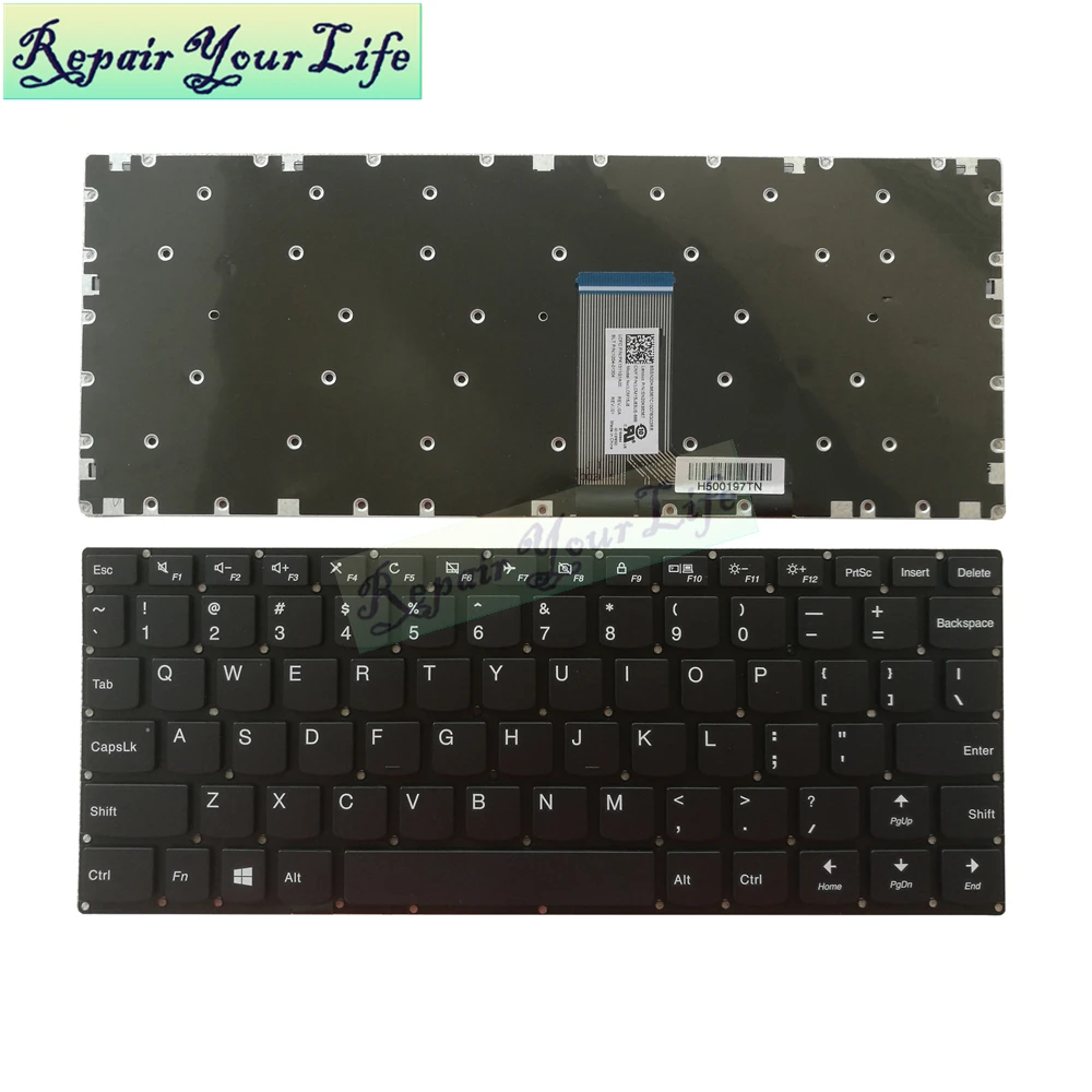 710 11 США серая Клавиатура для ноутбука Lenovo Yoga 310 11IAP 11IKB 11ISK новая|Клавиатуры замены|