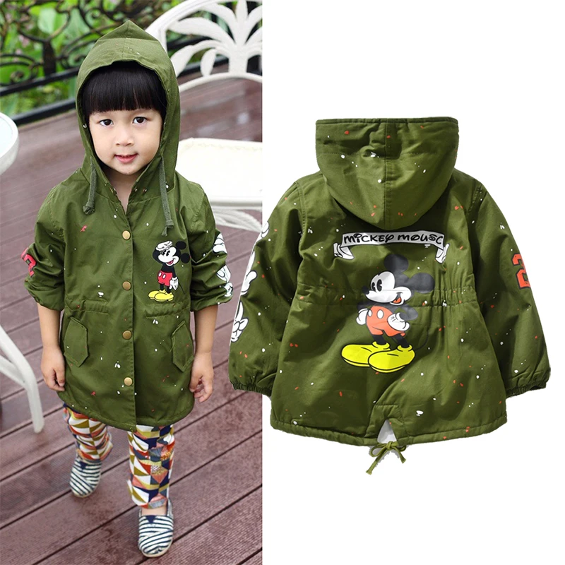 Куртка с капюшоном для маленьких мальчиков и девочек; весенне-зимняя детская ветровка для мальчиков; утепленная флисовая бархатная верхняя одежда; детская одежда
