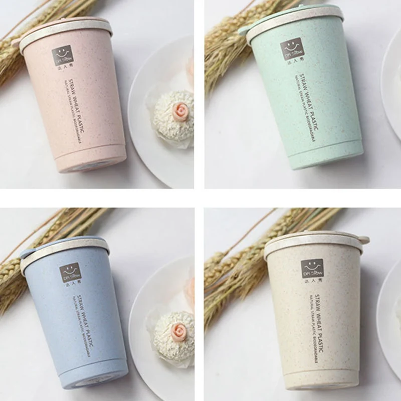 1pc 280ML Vacuum Cup With Rotatable Lid Double Insulated Water Bottle Coffee Thermal Cup For Office
